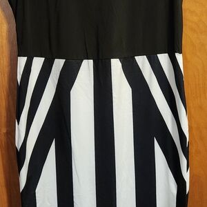 SHEIN Black and White Dress